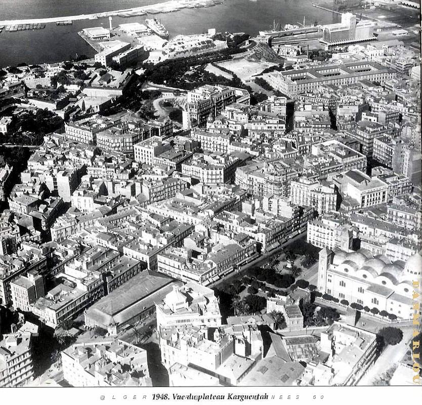 Oran - Karguentah - Plateau - Vue aerienne.jpg